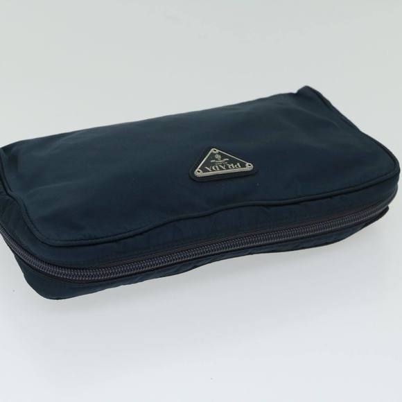 PRADA Pouch Nylon Navy Auth ac2819 - Picture 5 of 16